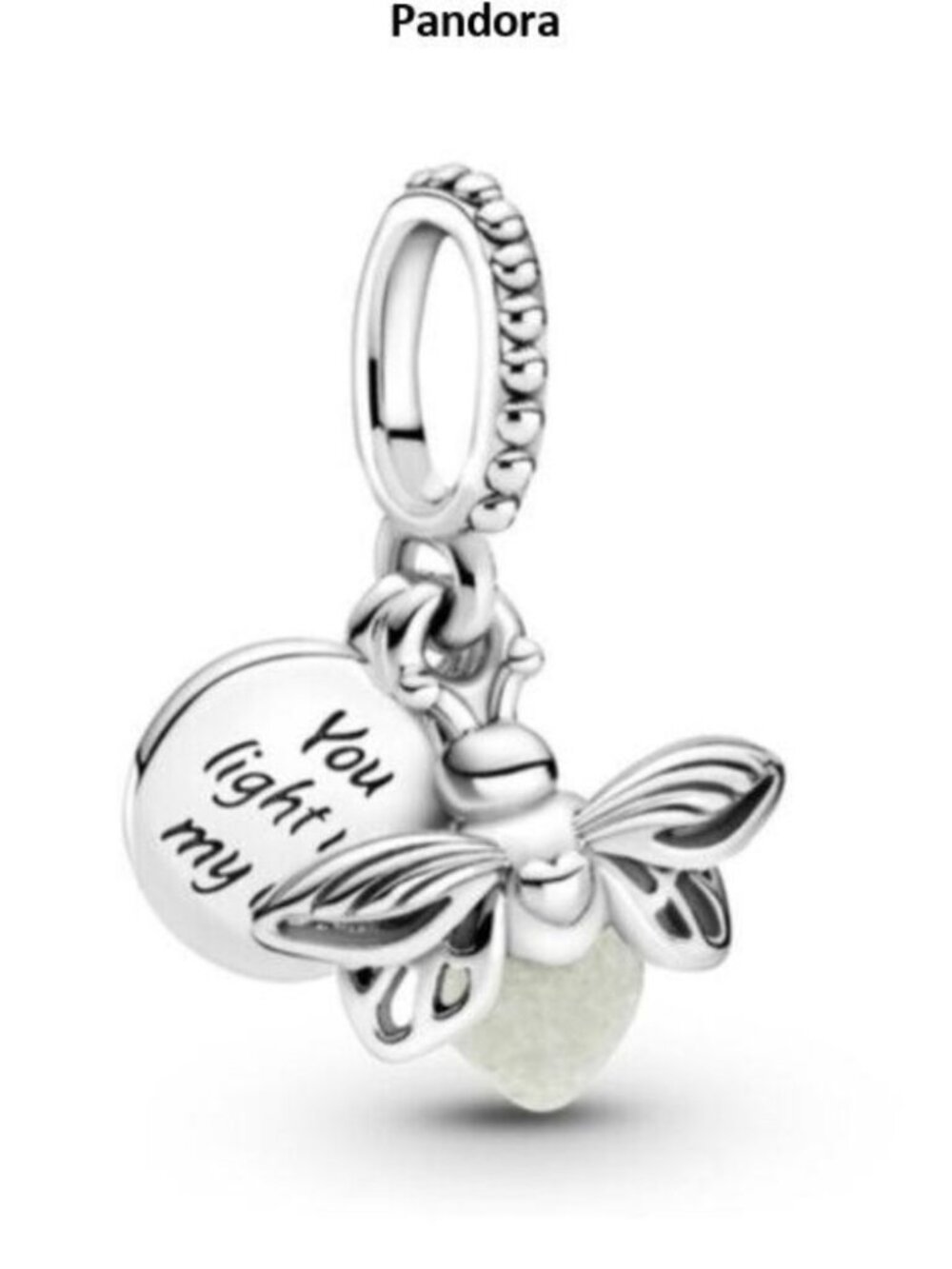 Pandora Glow-in-the-dark Firefly Dangle Charm